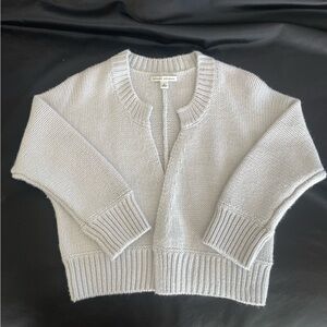 Banana Republic Soft Gray Knit Cardigan